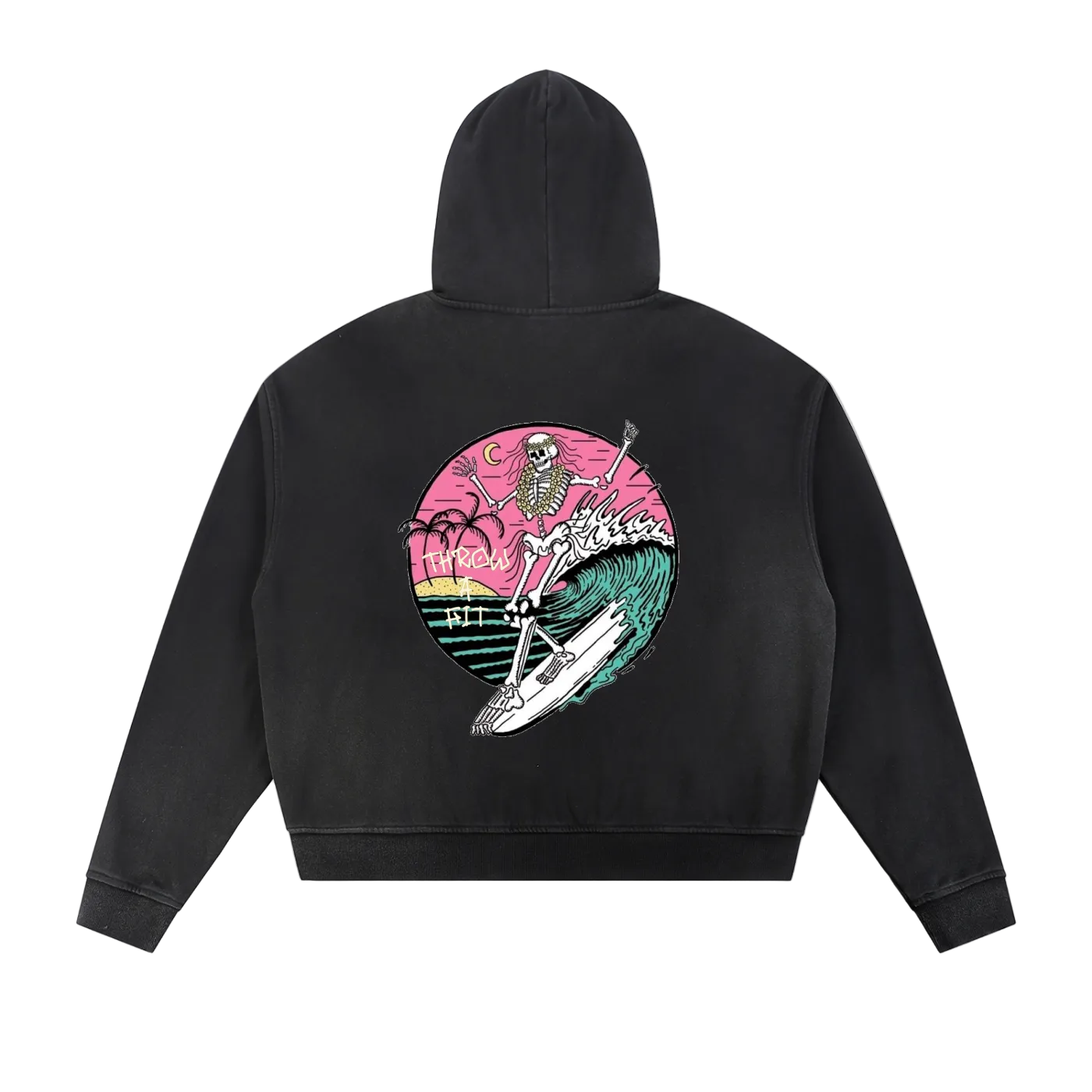 IAF Souf Beach Sun Fade Zip Hoodie