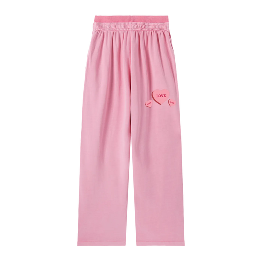 IAF Women's Valentine's Day Vintage Washed Waist Pants