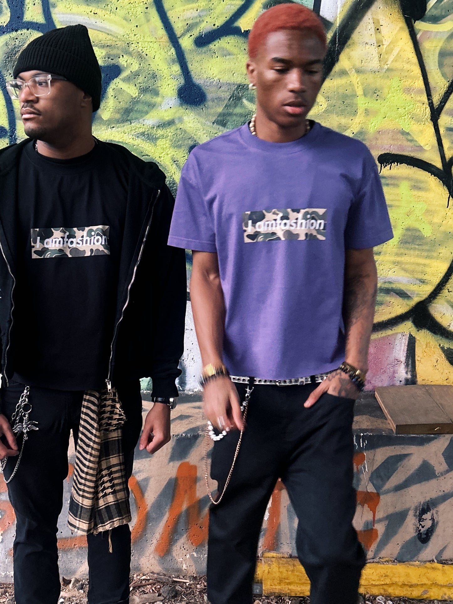 IAF Camo Box Logo T-Shirt