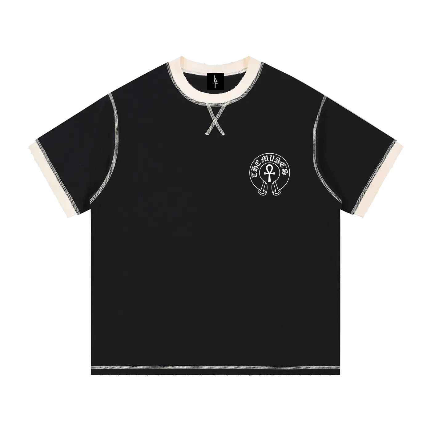 IAF Club Stitched Cotton T-Shirt