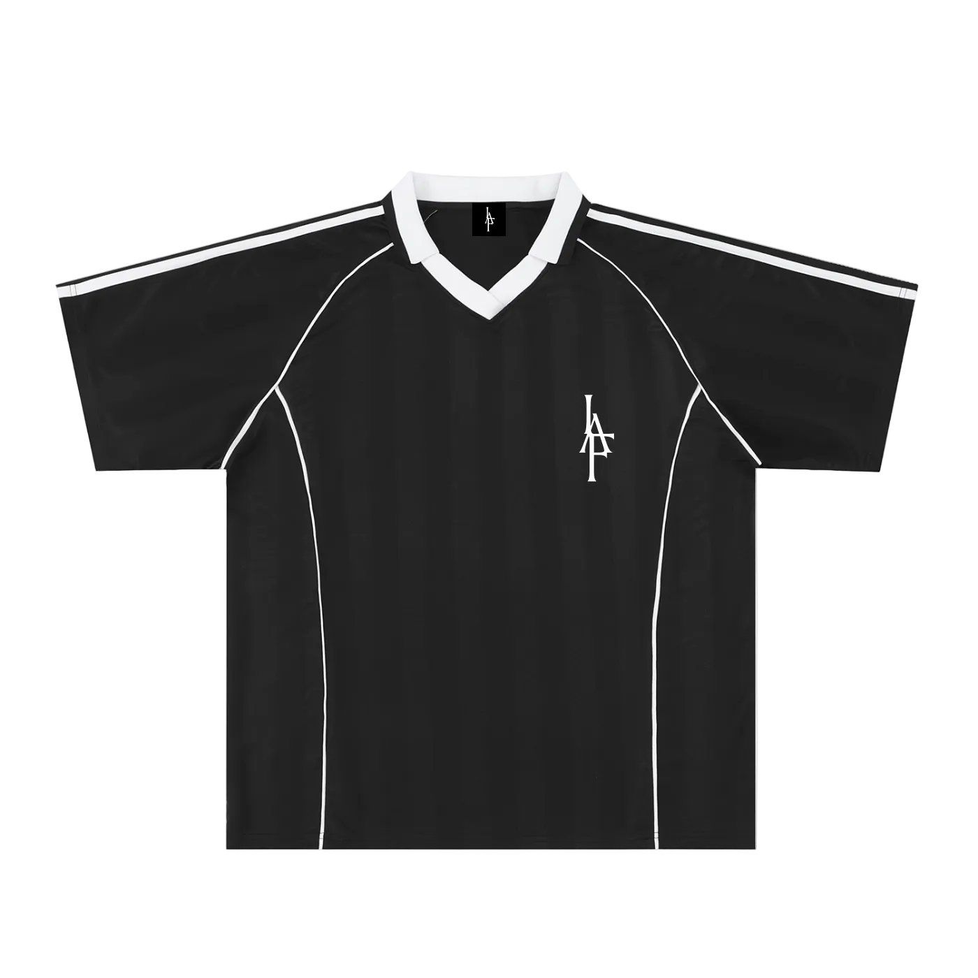 Shadow Stripe Collared Soccer Jersey