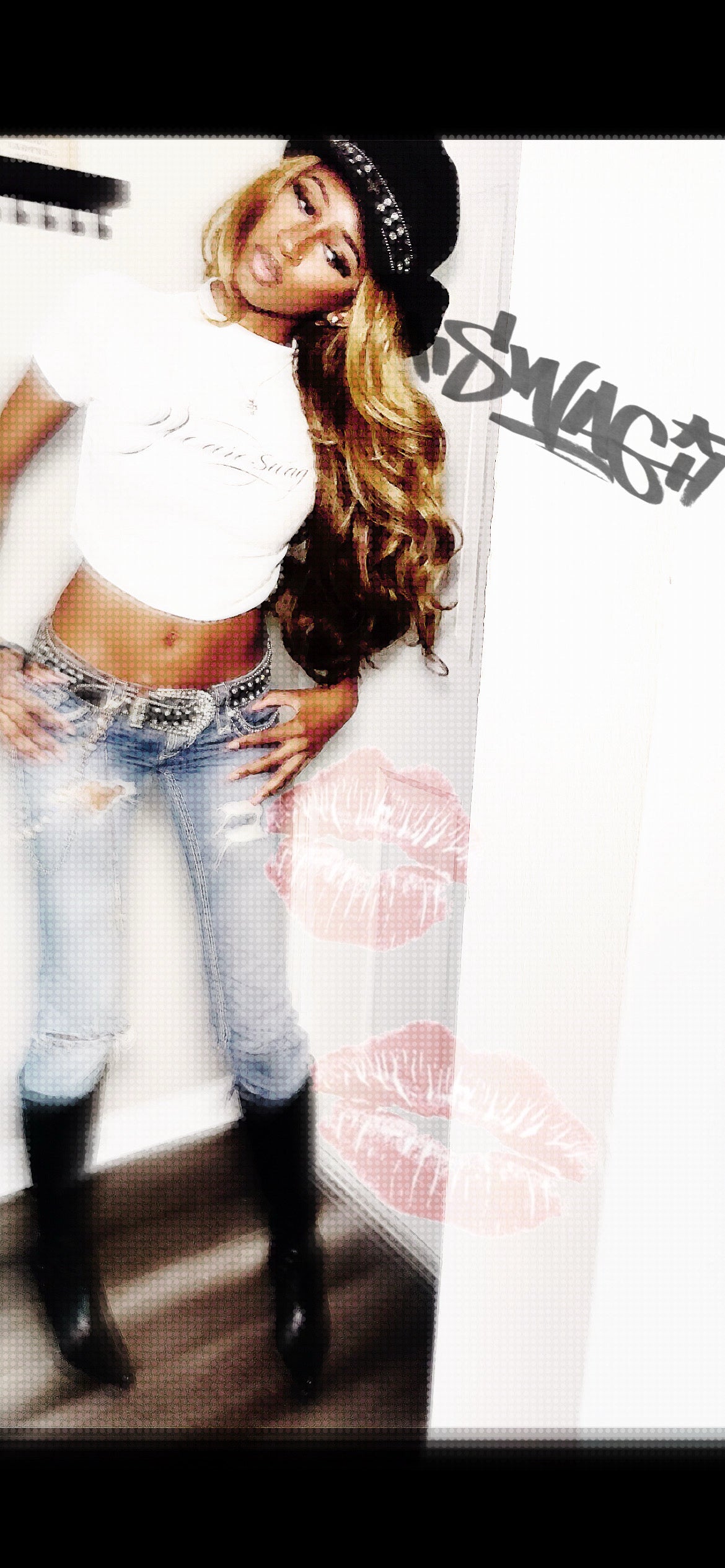 𝚆𝚘𝚖𝚎𝚗'𝚜 𝙸𝙰𝙵 𝚌𝚊𝚕𝚕𝚒𝚐𝚛𝚊𝚙𝚑𝚢 𝙼𝚘𝚌𝚔 𝙽𝚎𝚌𝚔 𝚃-𝚂𝚑𝚒𝚛𝚝