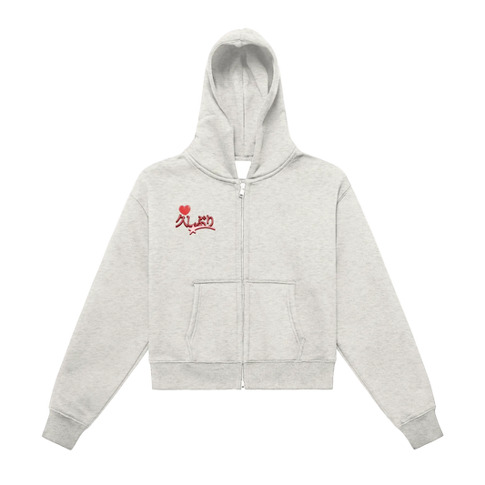 IAF Women's Valentine's Day Cropped Hoodie