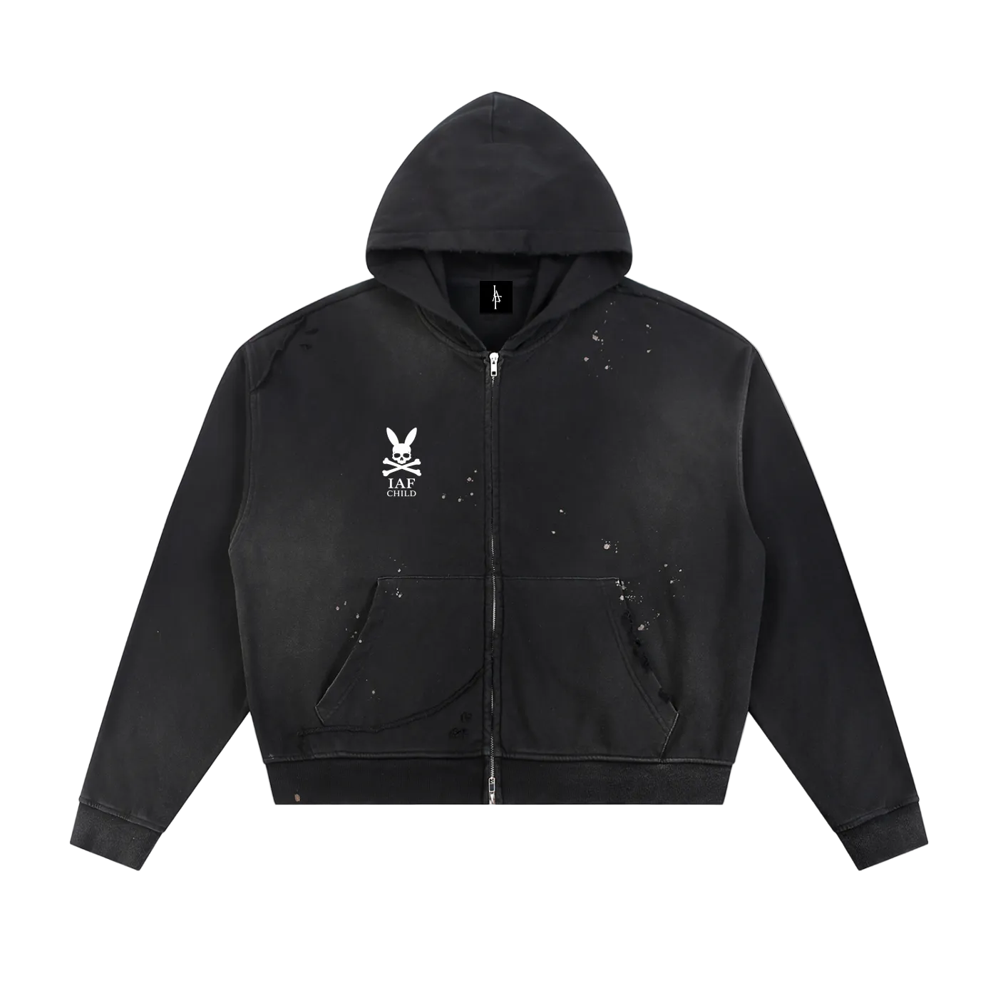 IAF Souf Beach Sun Fade Zip Hoodie